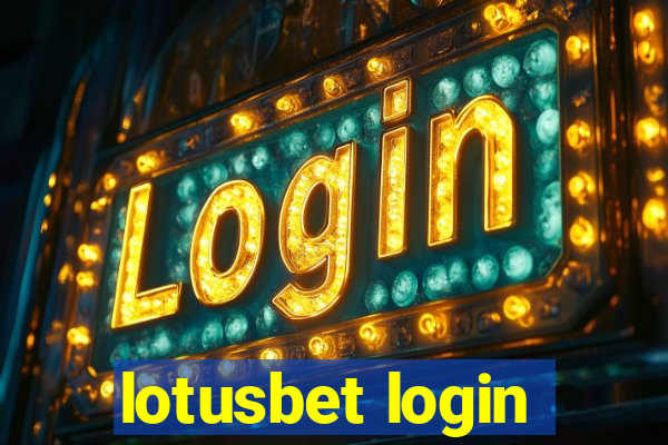 lotusbet login